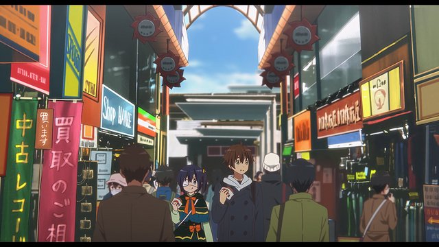 Arcade Shopping Street Walk